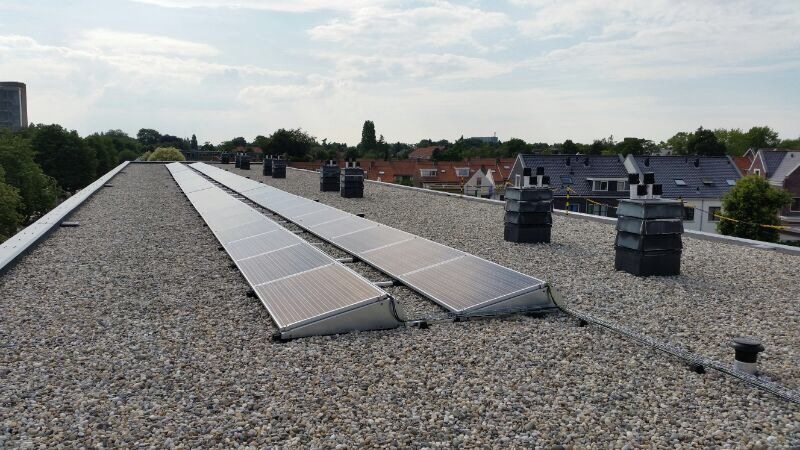 Zonnepanelen project Woningbouwstichting De Gemeenschap