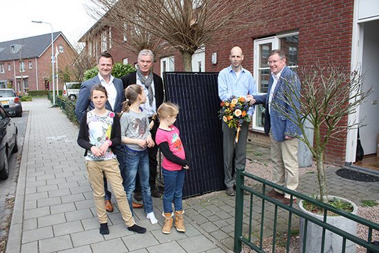 Uitreiking zonnepanelen Overbetuwe